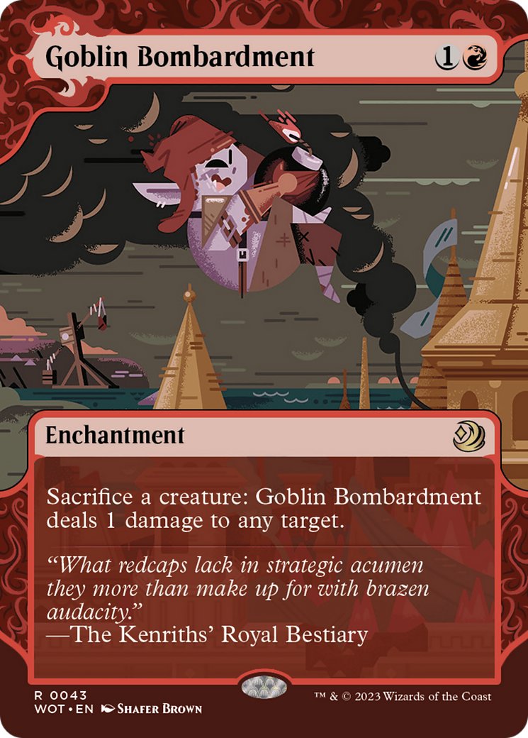 Goblin Bombardment [Wilds of Eldraine: Enchanting Tales] | Odin's Place
