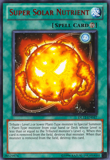 Super Solar Nutrient (Red) [DL12-EN017] Rare | Odin's Place