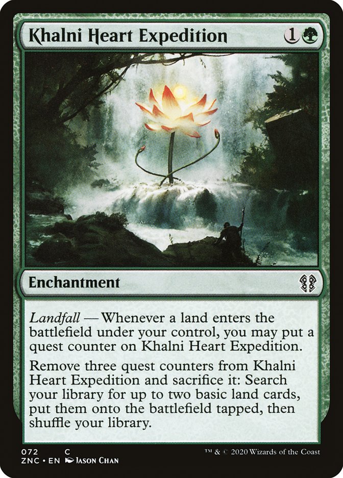 Khalni Heart Expedition [Zendikar Rising Commander] | Odin's Place
