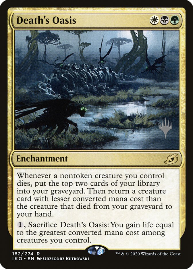 Death's Oasis (Promo Pack) [Ikoria: Lair of Behemoths Promos] | Odin's Place
