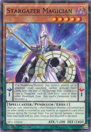Stargazer Magician [SP15-EN010] Shatterfoil Rare | Odin's Place
