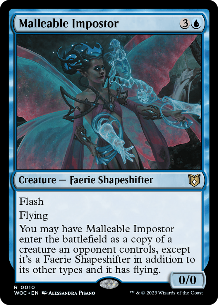 Malleable Impostor [Wilds of Eldraine Commander] | Odin's Place