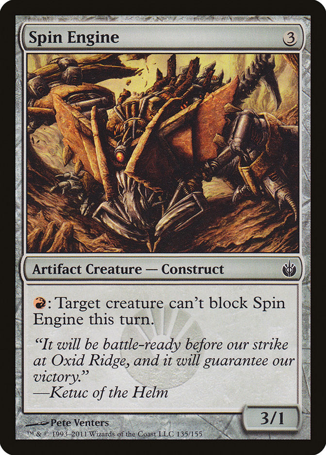 Spin Engine (135) [Mirrodin Besieged] | Odin's Place