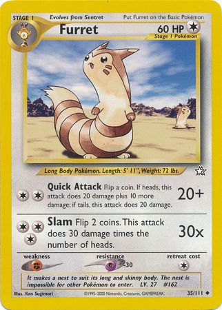 Furret (35/111) [Neo Genesis Unlimited] | Odin's Place