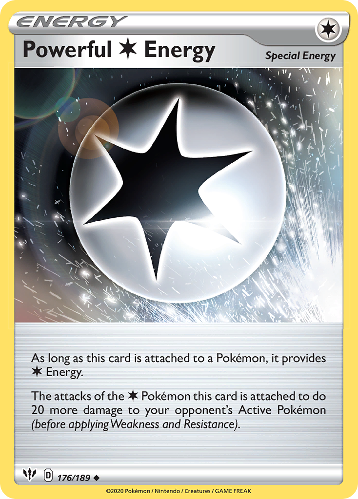 Powerful Colorless Energy (176/189) [Sword & Shield: Darkness Ablaze] | Odin's Place