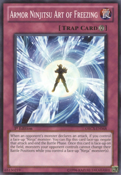 Armor Ninjitsu Art of Freezing [ORCS-EN068] Common | Odin's Place