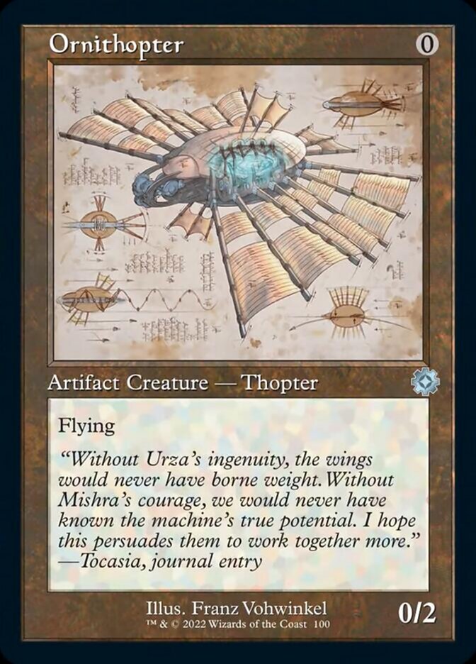 Ornithopter (Retro Schematic) [The Brothers' War Retro Artifacts] | Odin's Place