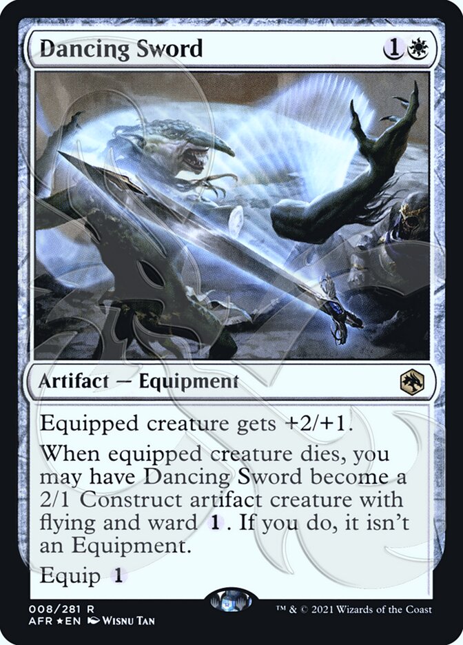 Dancing Sword (Ampersand Promo) [Dungeons & Dragons: Adventures in the Forgotten Realms Promos] | Odin's Place