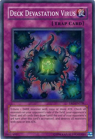Deck Devastation Virus [DR3-EN178] Super Rare | Odin's Place