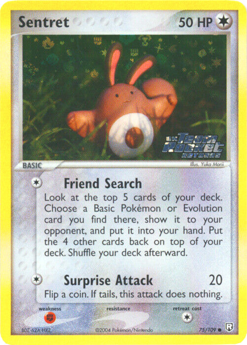 Sentret (75/109) (Stamped) [EX: Team Rocket Returns] | Odin's Place