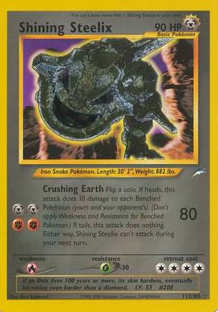 Shining Steelix (112/105) [Neo Destiny Unlimited] | Odin's Place