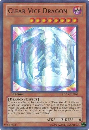 Clear Vice Dragon [LCGX-EN209] Super Rare | Odin's Place