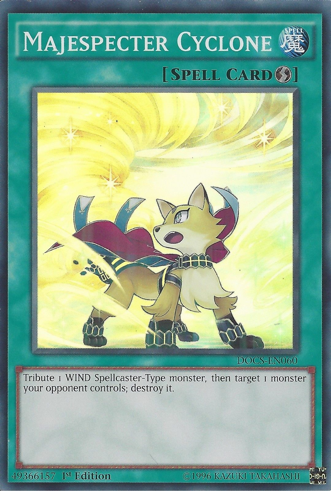 Majespecter Cyclone [DOCS-EN060] Super Rare | Odin's Place