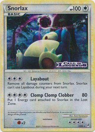 Snorlax (33/95) (Prerelease Promo) [Nintendo: Black Star Promos] | Odin's Place