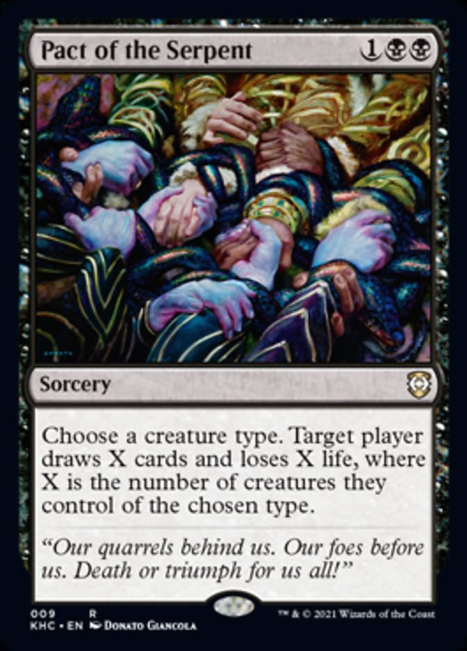 Pact of the Serpent [Kaldheim Commander] | Odin's Place