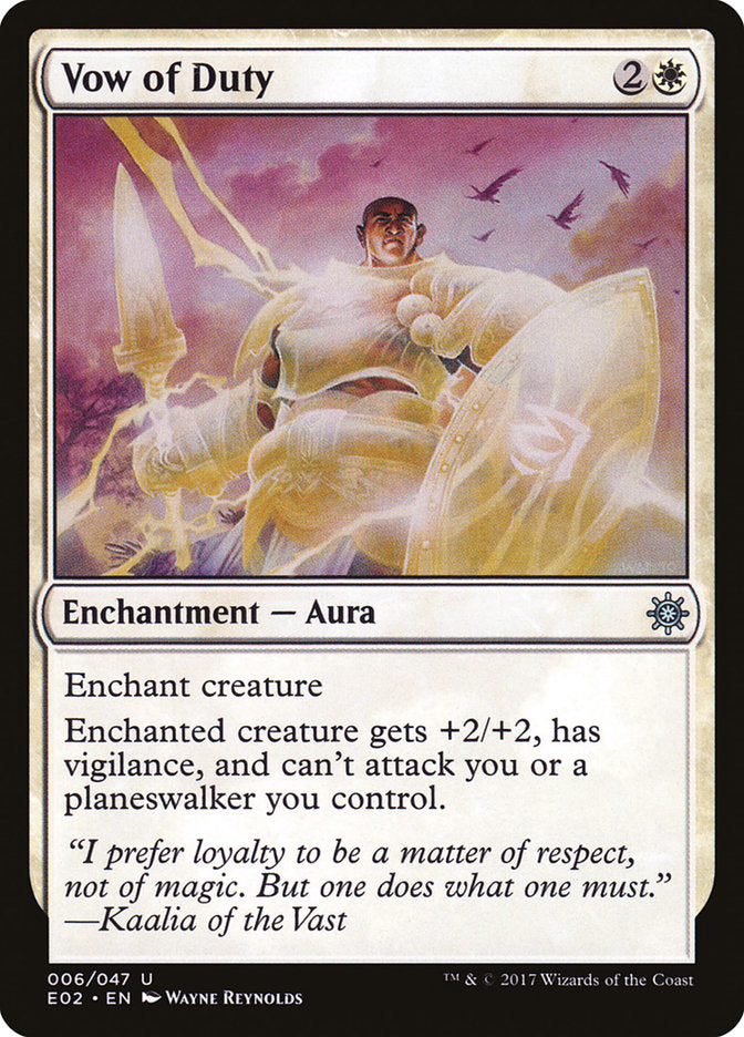 Vow of Duty (6) [Explorers of Ixalan] | Odin's Place