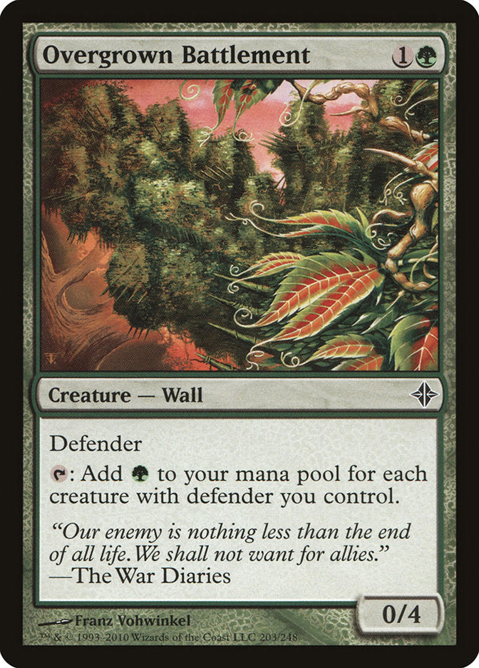 Overgrown Battlement (203) [Rise of the Eldrazi] | Odin's Place