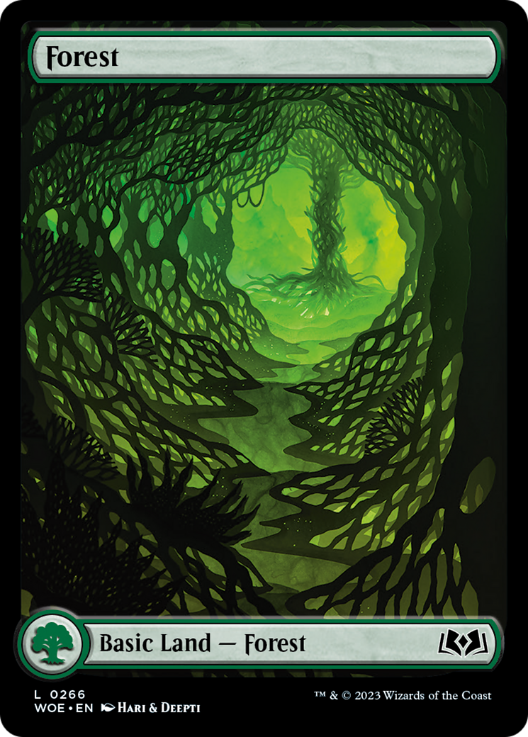 Forest (266) (Full-Art) [Wilds of Eldraine] | Odin's Place