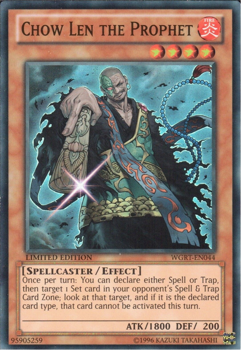 Chow Len the Prophet [WGRT-EN044] Super Rare | Odin's Place