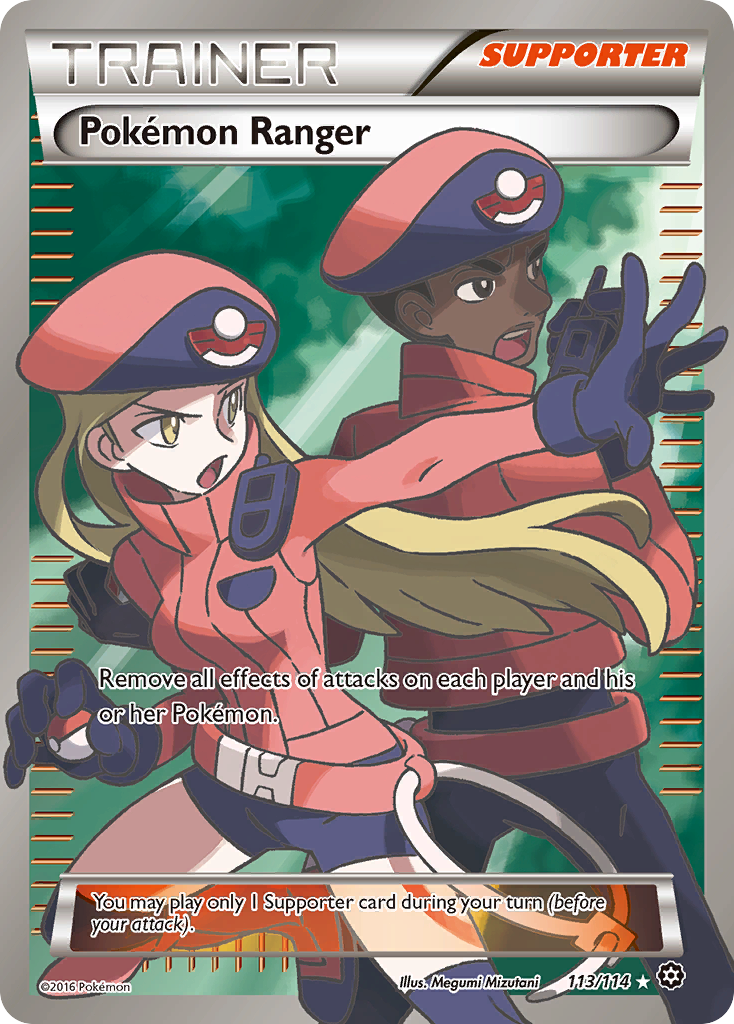 Pokemon Ranger (113/114) [XY: Steam Siege] | Odin's Place
