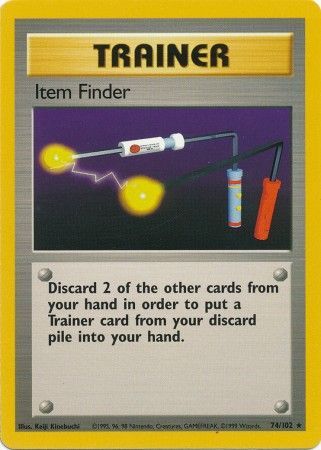 Item Finder (74/102) [Base Set Unlimited] | Odin's Place