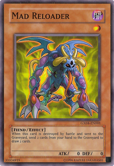 Mad Reloader (GX Tag Force 2) [GX04-EN001] Super Rare | Odin's Place