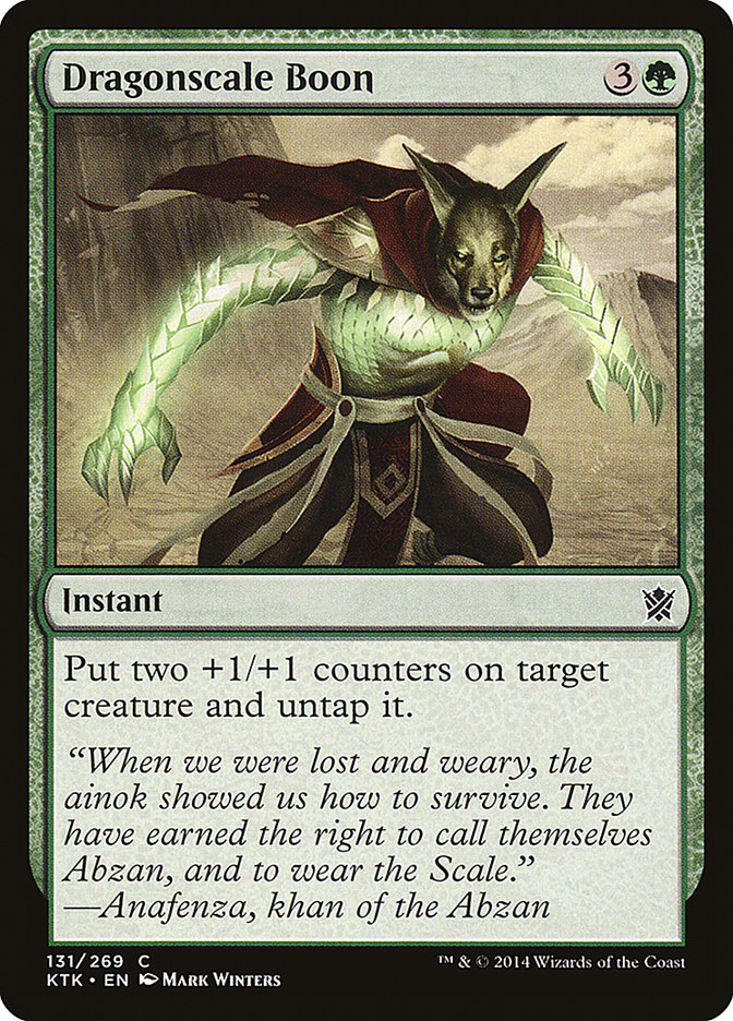 Dragonscale Boon (131) [Khans of Tarkir] | Odin's Place
