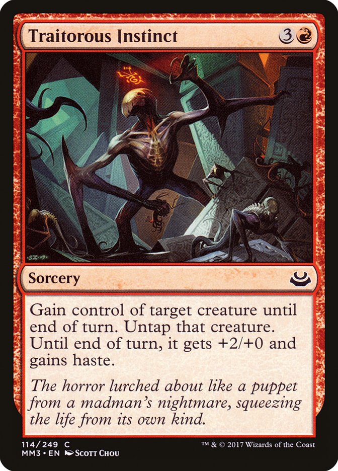 Traitorous Instinct (114) [Modern Masters 2017] | Odin's Place