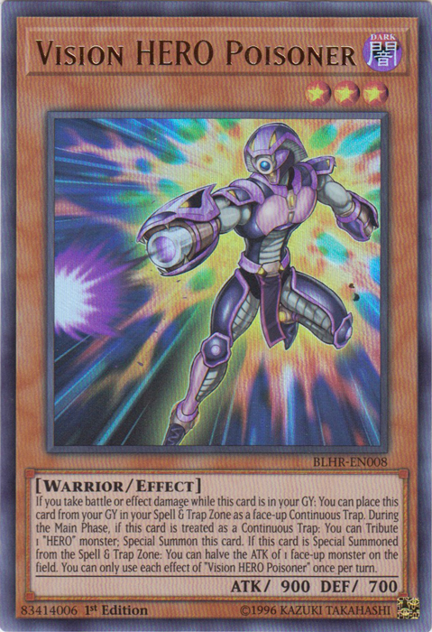 Vision Hero Poisoner [BLHR-EN008] Ultra Rare | Odin's Place
