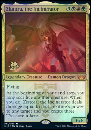 Ziatora, the Incinerator [Streets of New Capenna Prerelease Promos] | Odin's Place