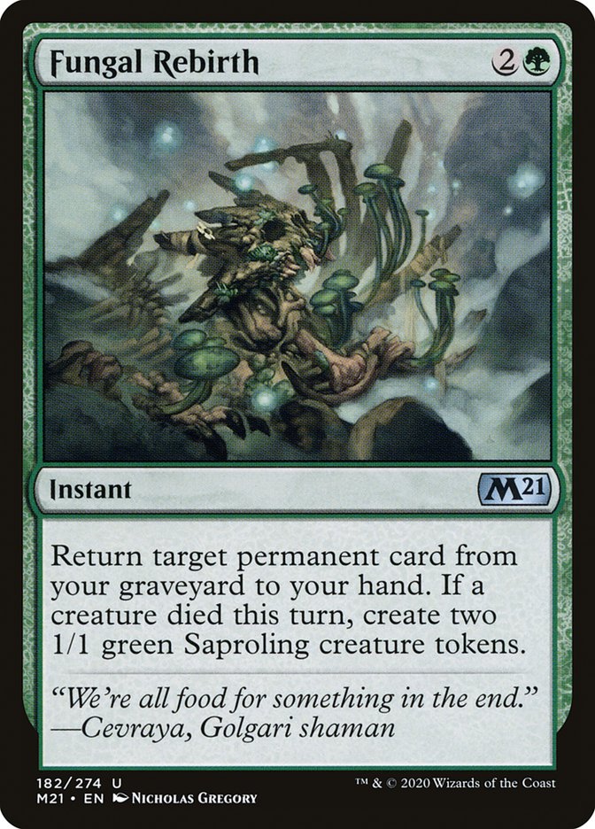 Fungal Rebirth [Core Set 2021] | Odin's Place