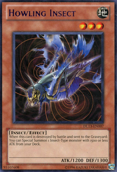 Howling Insect (Purple) [DL13-EN007] Rare | Odin's Place