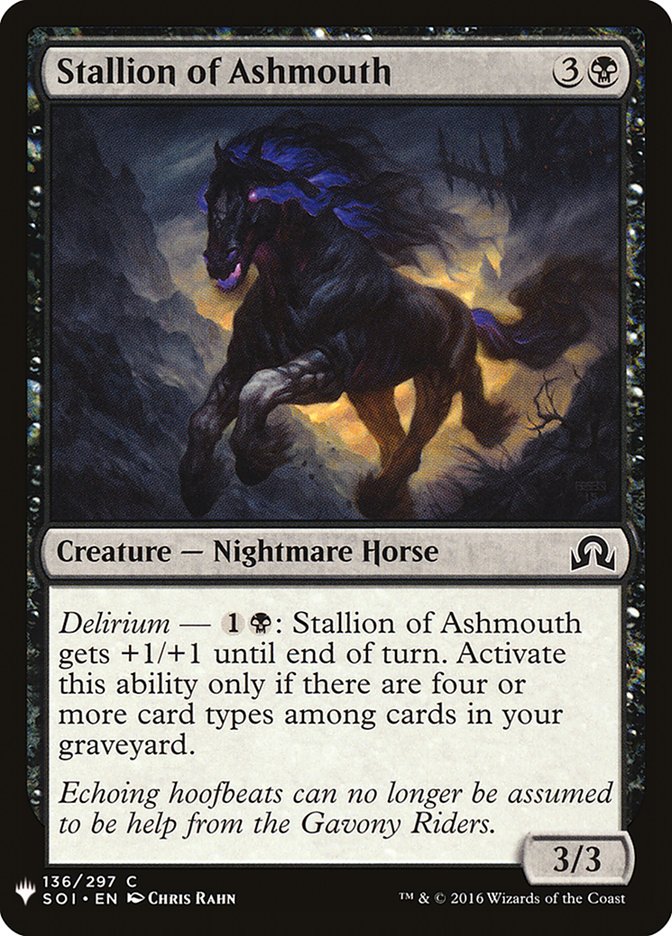 Stallion of Ashmouth [Mystery Booster] | Odin's Place
