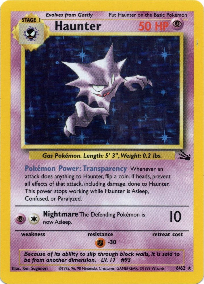 Haunter (6/62) [Fossil Unlimited] | Odin's Place