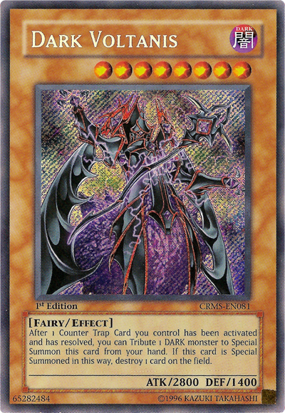 Dark Voltanis [CRMS-EN081] Secret Rare | Odin's Place