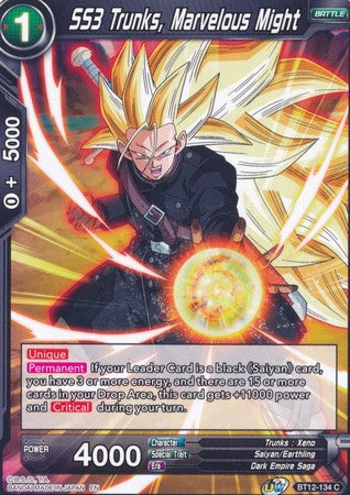 SS3 Trunks, Marvelous Might (BT12-134) [Vicious Rejuvenation] | Odin's Place