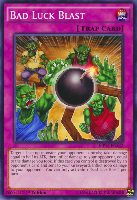 Bad Luck Blast [MP16-EN232] Common | Odin's Place