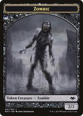 Zombie // Golem Double-Sided Token [Modern Horizons Tokens] | Odin's Place