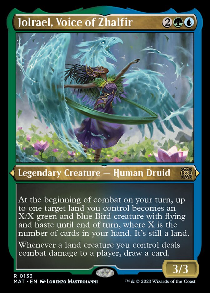 Jolrael, Voice of Zhalfir (Foil Etched) [March of the Machine: The Aftermath] | Odin's Place