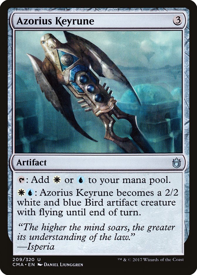 Azorius Keyrune (209) [Commander Anthology] | Odin's Place