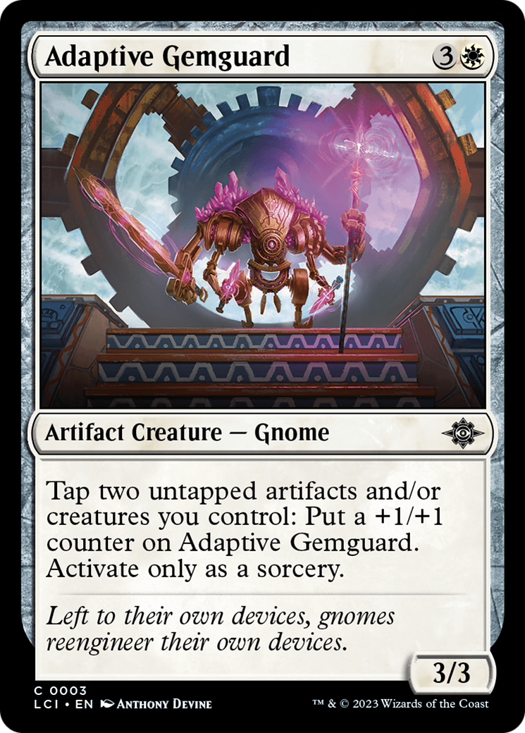 Adaptive Gemguard [The Lost Caverns of Ixalan] | Odin's Place