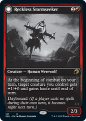Reckless Stormseeker // Storm-Charged Slasher [Innistrad: Double Feature] | Odin's Place