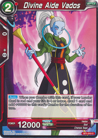 Divine Aide Vados (BT1-010) [Galactic Battle] | Odin's Place