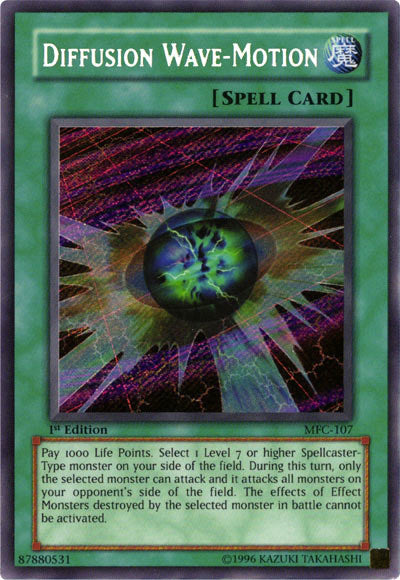 Diffusion Wave-Motion [MFC-107] Secret Rare | Odin's Place