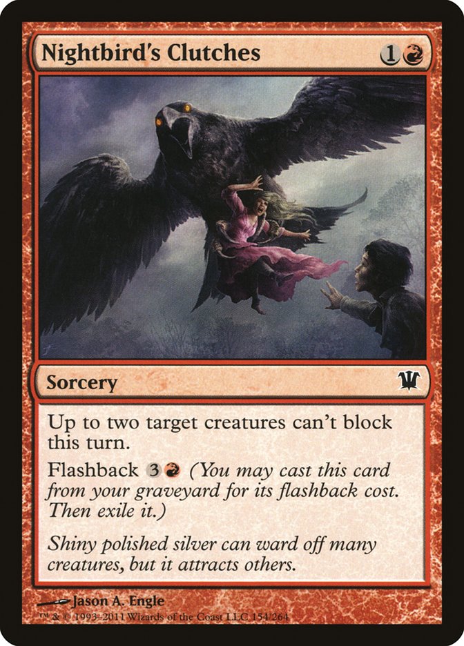 Nightbird's Clutches (154) [Innistrad] | Odin's Place