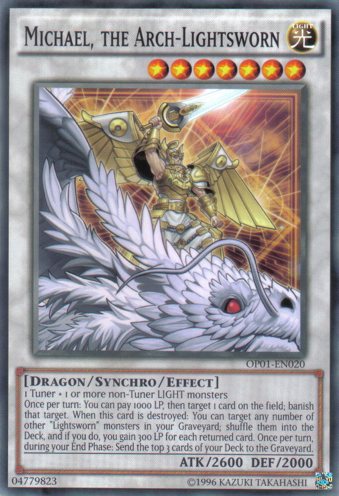 Michael, the Arch-Lightsworn [OP01-EN020] Common | Odin's Place