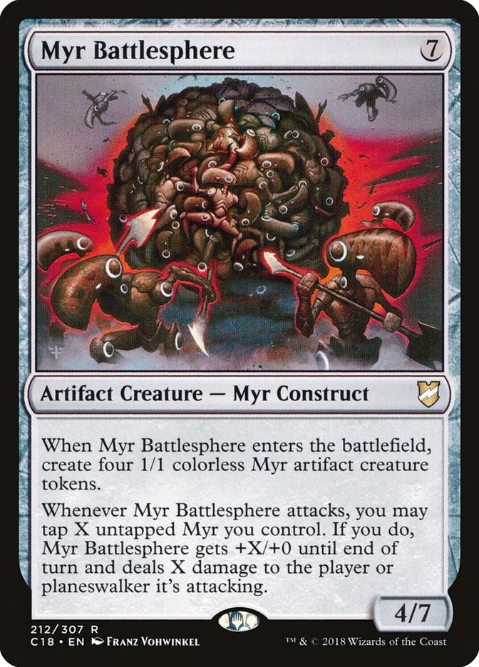 Myr Battlesphere (212) [Commander 2018] | Odin's Place