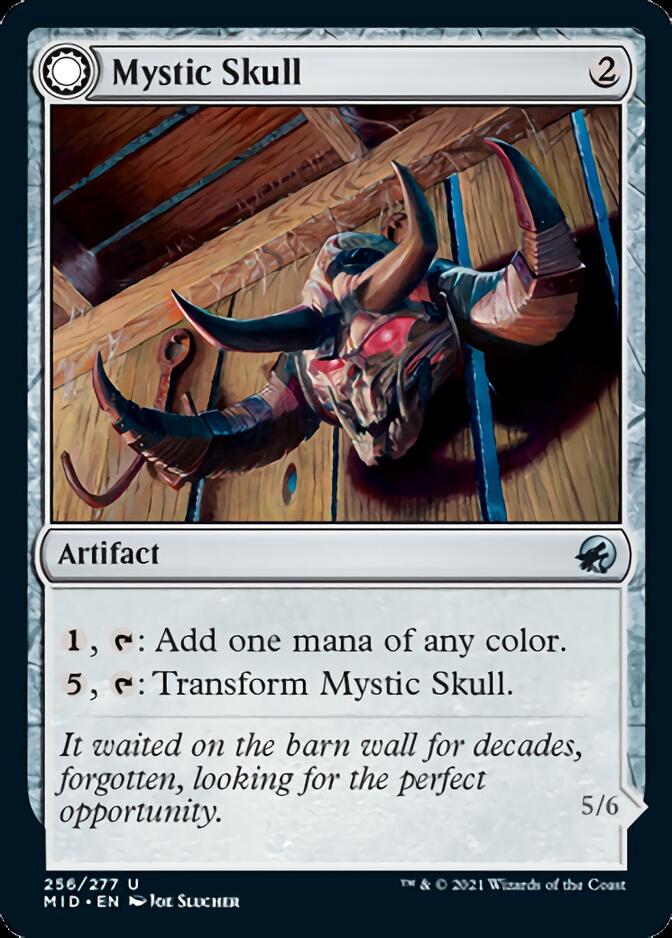 Mystic Skull // Mystic Monstrosity [Innistrad: Midnight Hunt] | Odin's Place