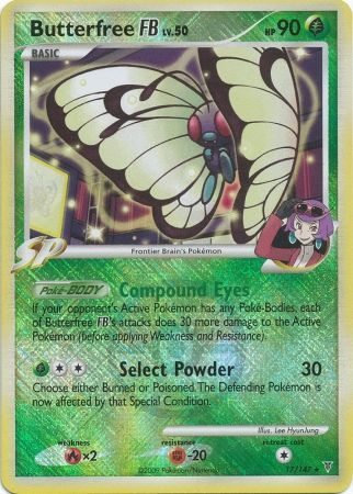 Butterfree FB LV.50 (17/147) (League Promo) [Platinum: Supreme Victors] | Odin's Place