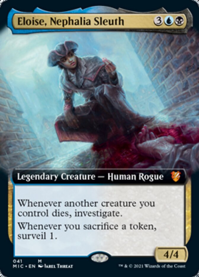 Eloise, Nephalia Sleuth (Extended Art) [Innistrad: Midnight Hunt Commander] | Odin's Place